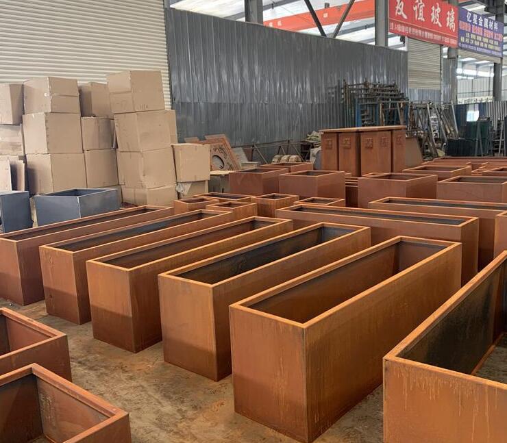 东丽耐候钢板花箱