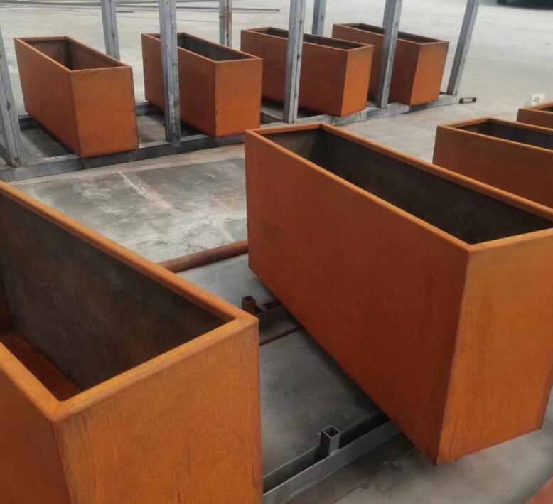 东丽耐候钢花箱