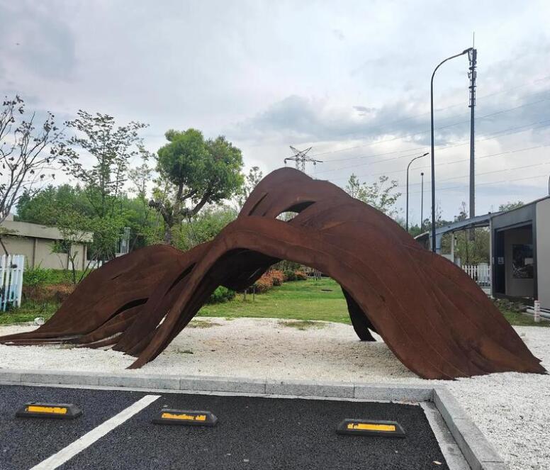 东丽耐候钢板造型